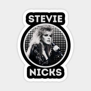 stevie nick || grey vintage Magnet