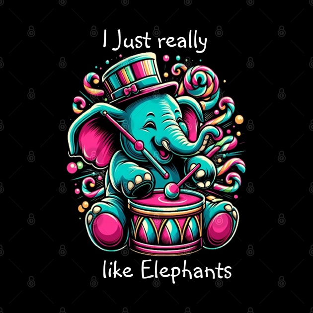 The Musical Pachyderm I really like elephants by coollooks