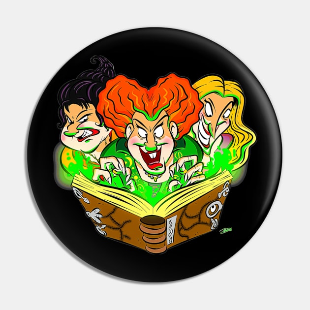 The Sanderson Sisters Pin by gallaugherus