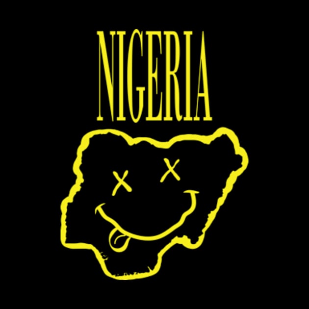 Vibrant Nigeria x Eyes Happy Face: Unleash Your 90s Grunge Spirit! by pelagio