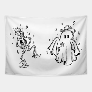 Spooky Dane Tapestry