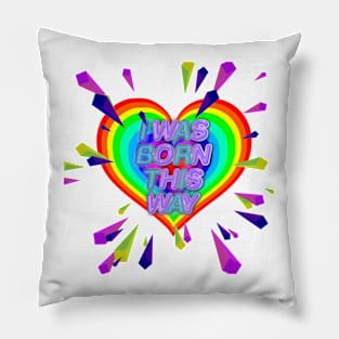 Pride Love is Love Pillow