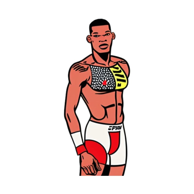 israel adesanya by Mcvipa⭐⭐⭐⭐⭐