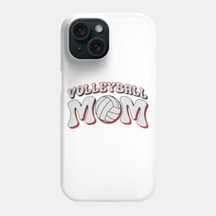 Volleyball Mom Halftone Retro Phone Case