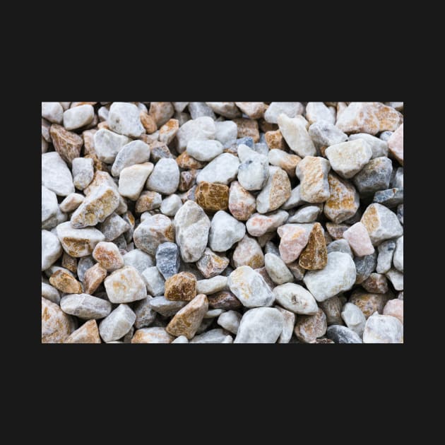 Rocks on the beach by textural