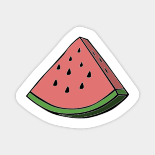 Pop Art Watermelon Magnet