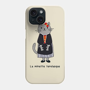 La minette tendasque - village de Tende, Vallée de la Roya Phone Case