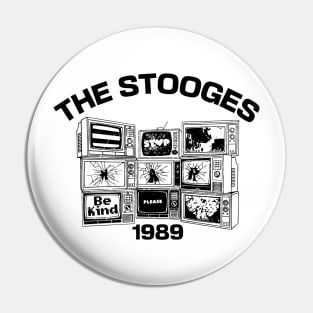 The stooges TV classic Pin