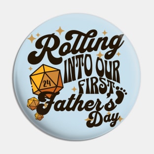 First Father's Day Dungeons & Dragons Dad Pin