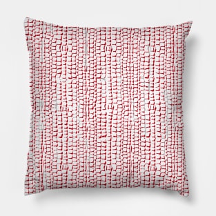 Red Snake Pillow