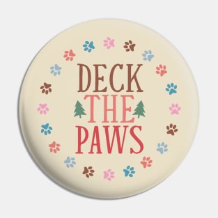 Deck The Paws - Merry Dogmas Pin