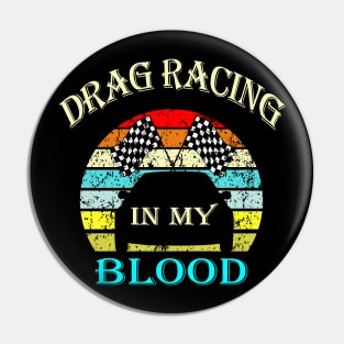 drag racing Pin