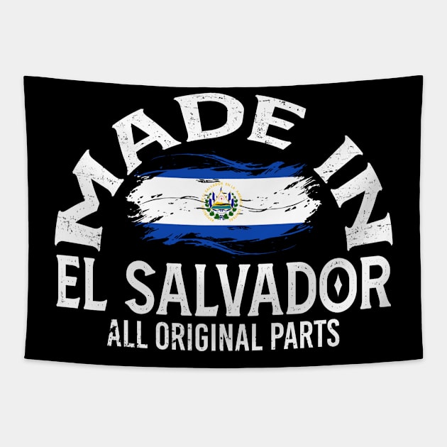 Born in El Salvador Tapestry by JayD World