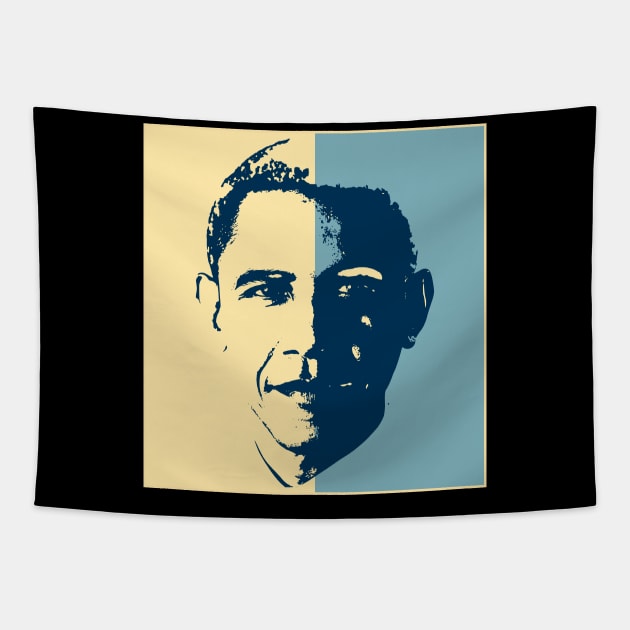 Obama Presidents Tapestry by remixer2020