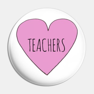 Teachers Love Pin