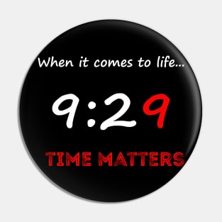 9 Minutes 29 Seconds | When it comes to life time matters | George Floyd Matters Pin