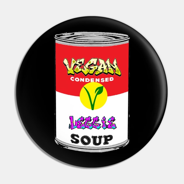 Vegan Pop Art Soup by LowEndGraphics Pin by LowEndGraphics