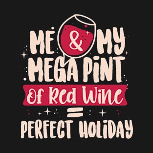 Me & My Holiday Partner T-shirt Design T-Shirt