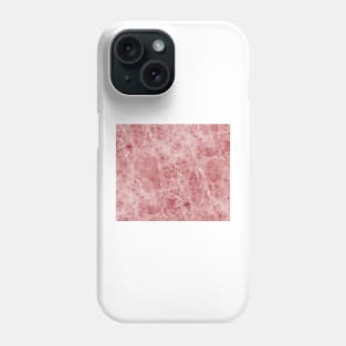 Juliette rosa deep pink marble Phone Case