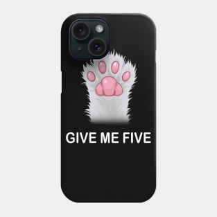 Give Me Five Cat Paw Phone Case