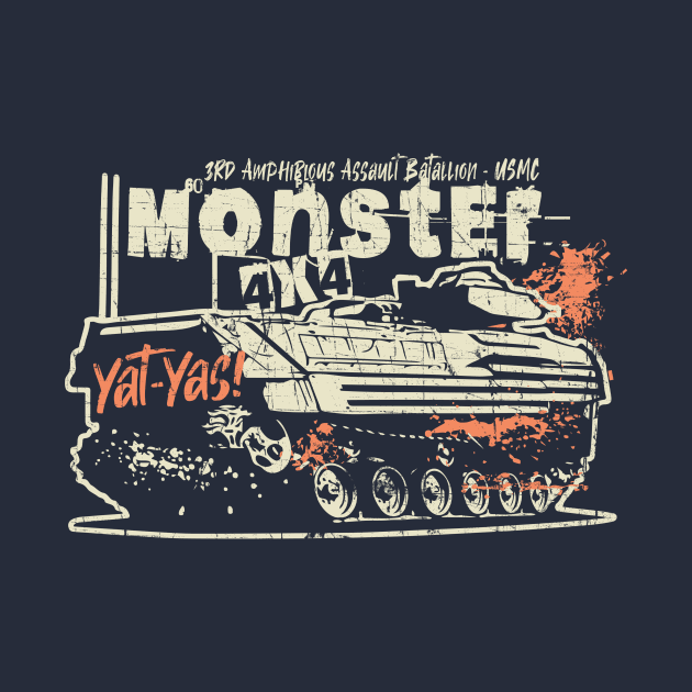 Monster 4x4 AAV by Half-Lab Services:  Amphibious Ink