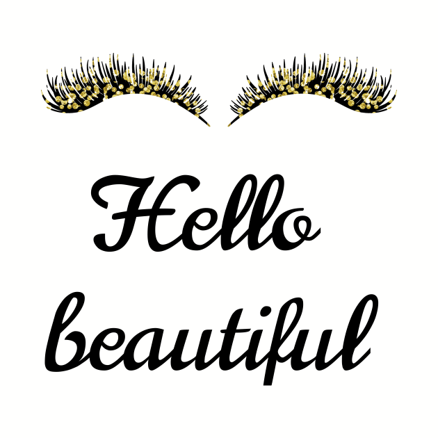 Hello beautiful by peggieprints