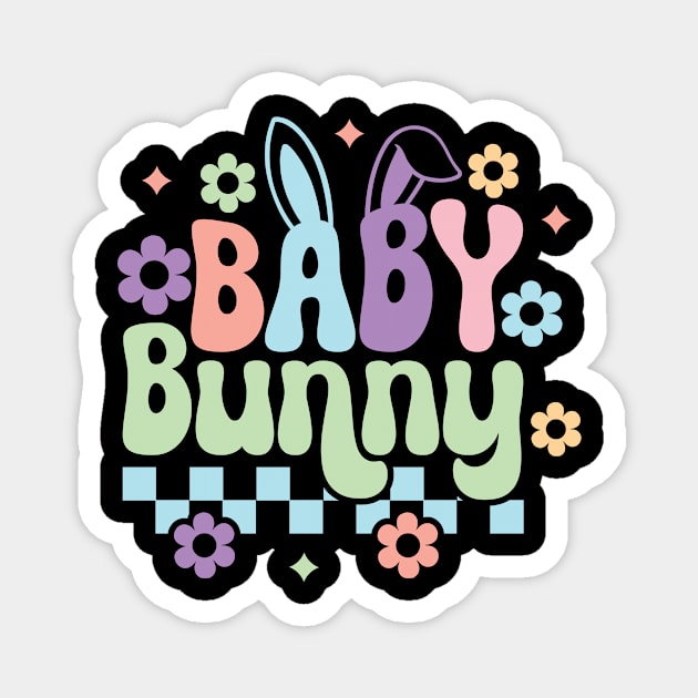 Easter Baby Bunny Magnet by GoodWills