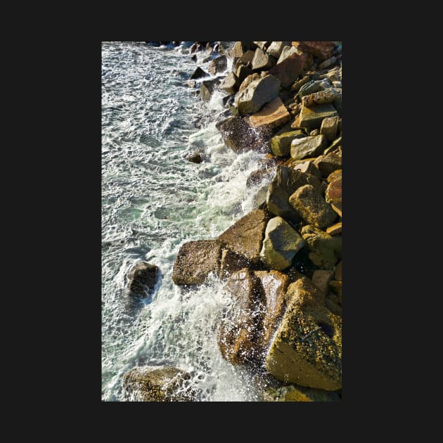 Redondo Beach Pier Waves Crashing by bobmeyers