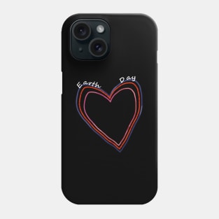 Earth Day Heart Eco Phone Case