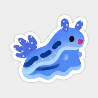 Blue nudibranch Magnet