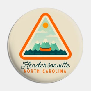 Hendersonville North Carolina NC Tourist Souvenir Pin