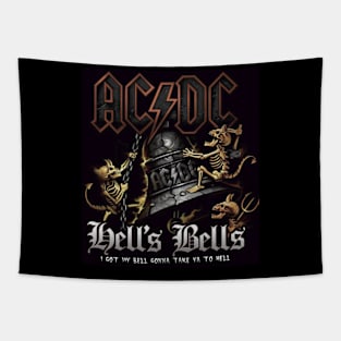 AC DC Hell's Distroyed Tapestry