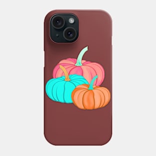 Multicolor Pumpkins Phone Case