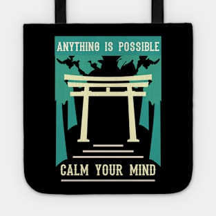 anything is possible calm your mind recolor 04 Tote