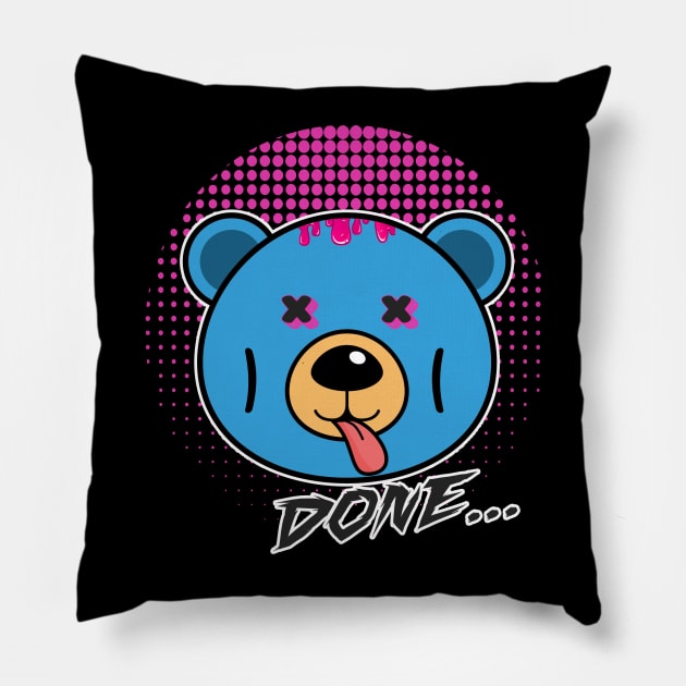 BONE BEAR Pillow by Bear Company