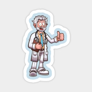 Cartoon Doctor Magnet