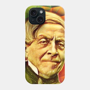 Jules Michelet Snow Portrait | Jules Michelet Artwork 15 Phone Case