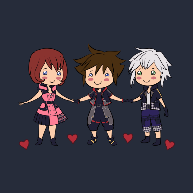 Kingdom Hearts Best Friends Forever by wonderelf