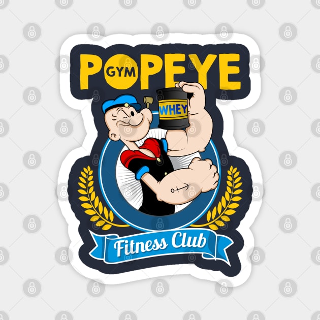 FITNESS GYM Magnet by berserk