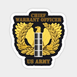 Emblem - Warrant Officer - CW4 Magnet