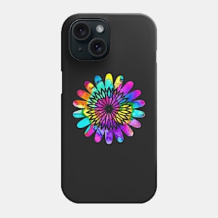 “Psychedelic Bloom” - Alcohol Ink Art Phone Case