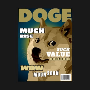 DOGE Magazine Cover T-Shirt