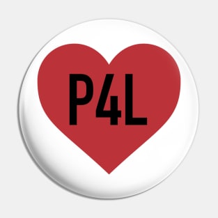 P4L- Pogue for Life Pin