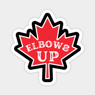 Elbows-Up Magnet
