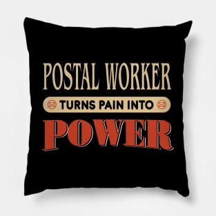 Postal Worker Turns Pain Into Power Pillow