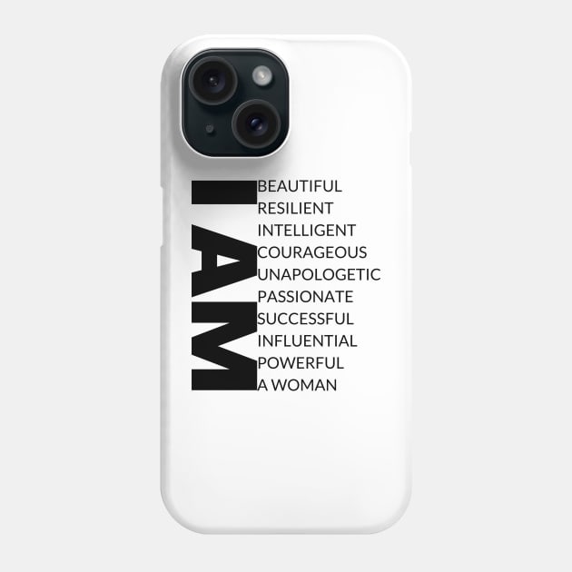 I AM Phone Case by West Virginia Women Work