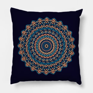 Mandala Sand and Mare Pillow