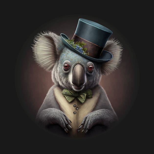 Koala with top hat by K3rst