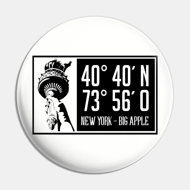 New York Pin by RebecaZum