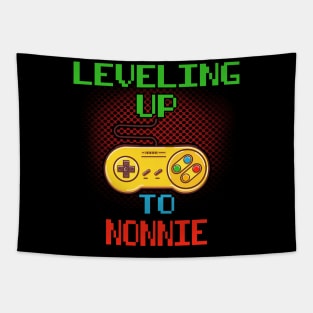 Promoted To NONNIE T-Shirt Unlocked Gamer Leveling Up Tapestry